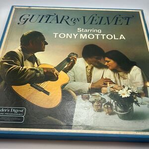 Guitar On‎ Velvet Tony Mottola 1976, 6 LP Box set Vinyl Record